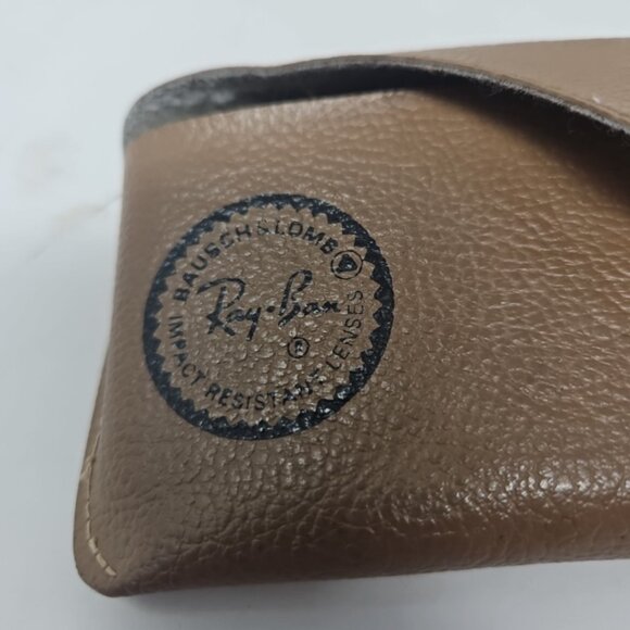 Vintage 1970s Ray Ban Aviator Pilot Outdoorsman Sunglasses w/ Case Bausch Lomb - Picture 6 of 7